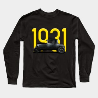 1931 Ford Model A Coupe Hotrod Long Sleeve T-Shirt